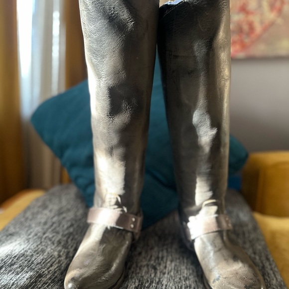 Freebird by Steven Sterling Riding Boots in Stone - Picture 1 of 5